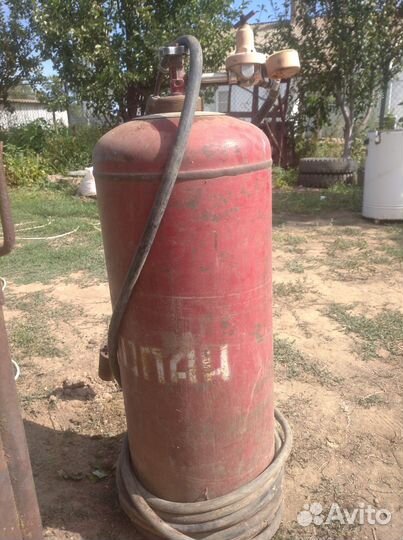 Газовая горелка с баллоном