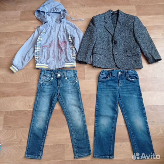 Вещи пакетом на мальчика 110 116 122