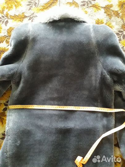 Зимняя курточка из искуственного меха 46р