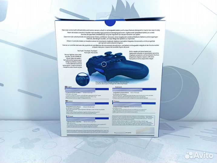 Геймпад PS 4 беспроводной новый Черный