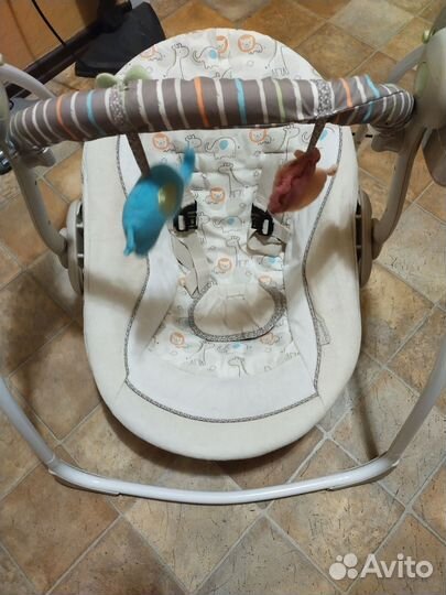 Детские электронные качели