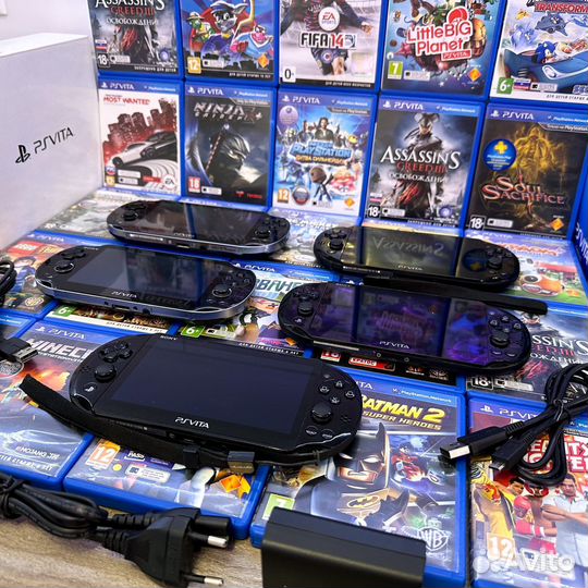 Sony PS Vita Fat/Slim 64gb Прошитая (3.65) Игры