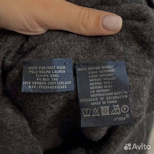 Винтажный свитер Polo ralph lauren