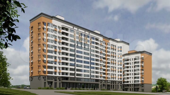 2-к. квартира, 71,2 м², 2/12 эт.