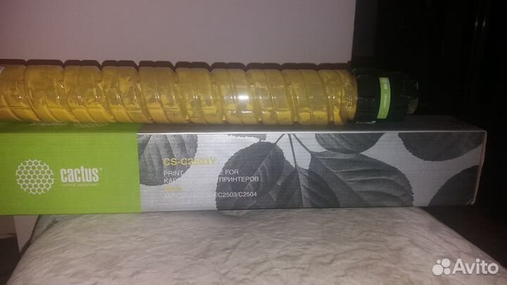Картридж cactus CS-C2503Y, 841926, желтый