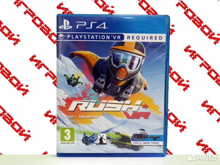 Игра Rush VR PS4, Playstation 4 Диск
