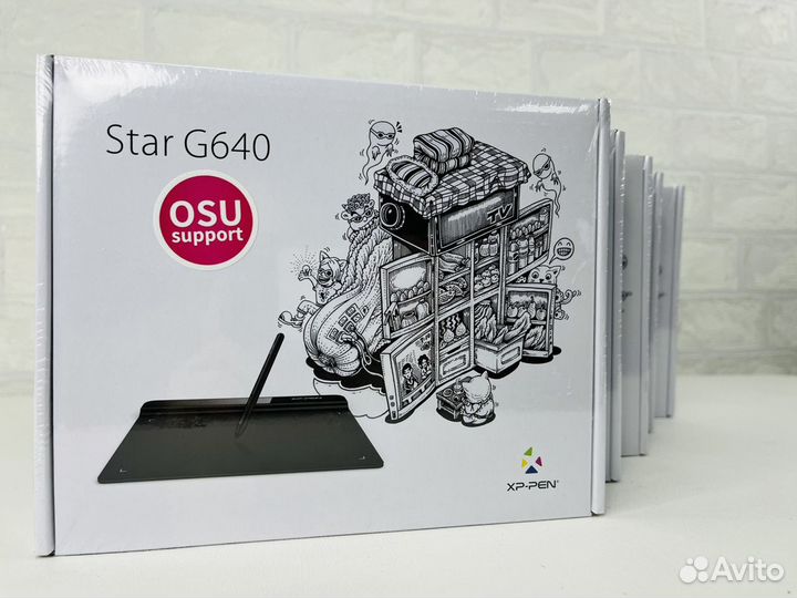 Графический планшет xp-pen star g640 новый
