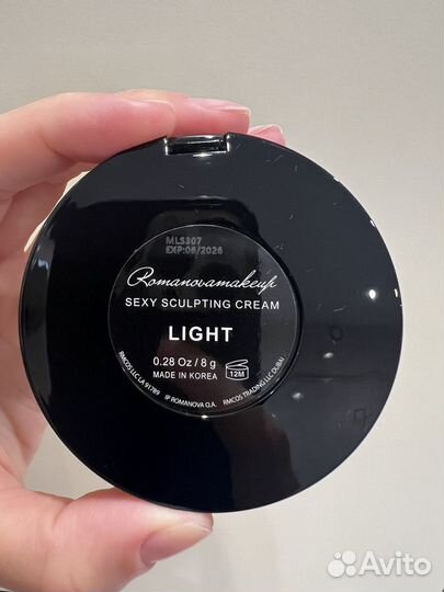 Кремовый скульптор romanova makeup light