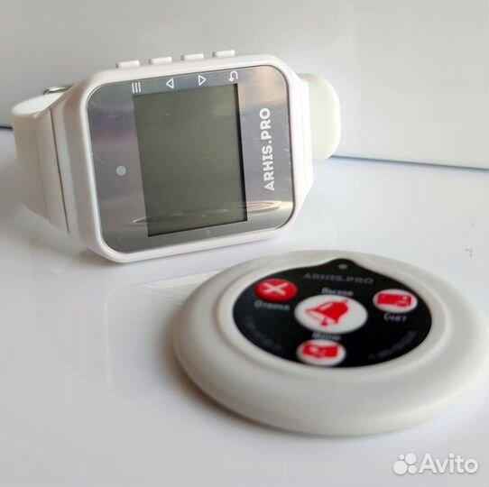 Беспроводная система/кнопка вызова персонала часы