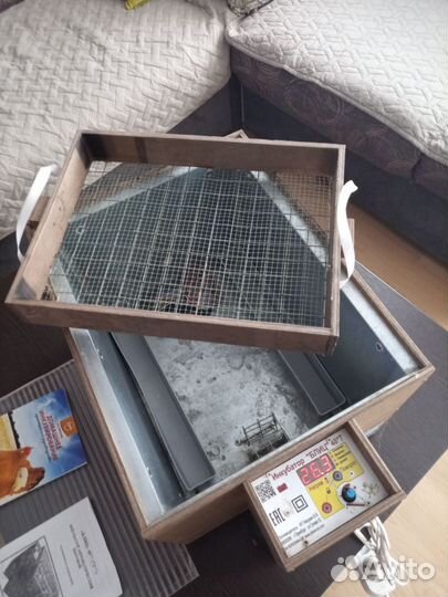 Инкубатор для яиц автоматический Блиц 48*7