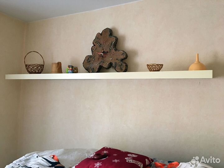 Полки настенные IKEA белые (2 шт)