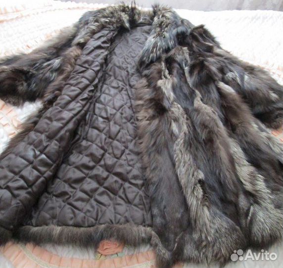 Шуба из чернобурки