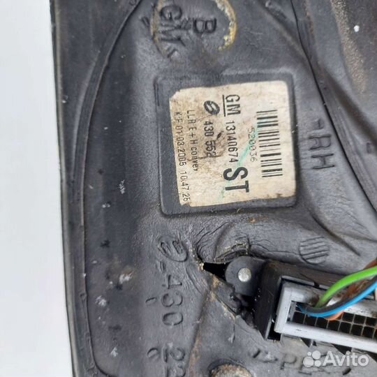 Зеркало правое Opel Astra H GTC купе