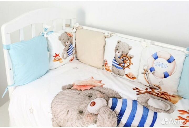 Бортики в кроватку