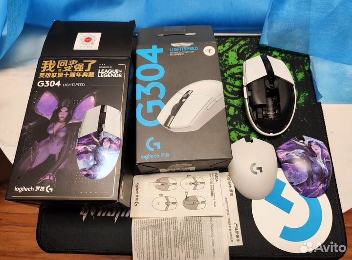 Новая Оригинал Беспроводная Мышь Logitech G304