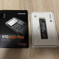 500 гб SSD M.2 накопитель Samsung 970 EVO Plus