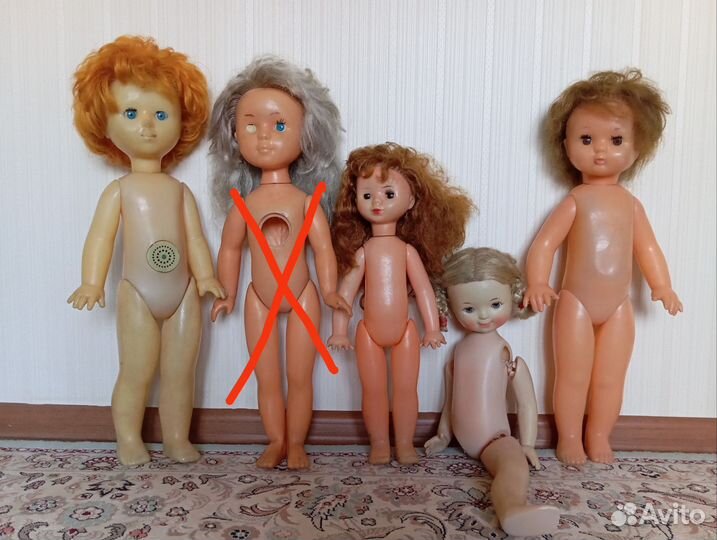 Обновление.Куклы и пупсы СССР
