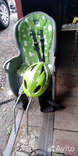 Детское велокресло hamax kiss до 22 кг новое в упа