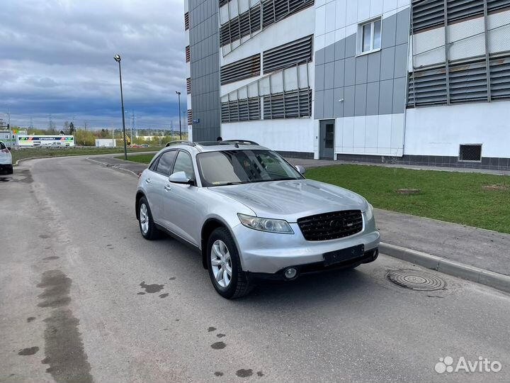Infiniti FX35 3.5 AT, 2003, 250 000 км