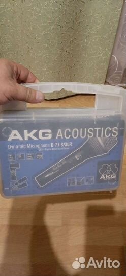 Микрофон проводной AKG D 77 S/XLR