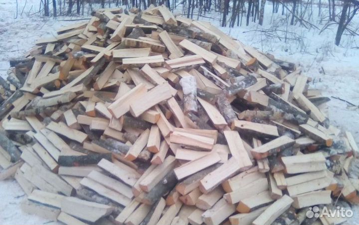 Дрова колотые ольха