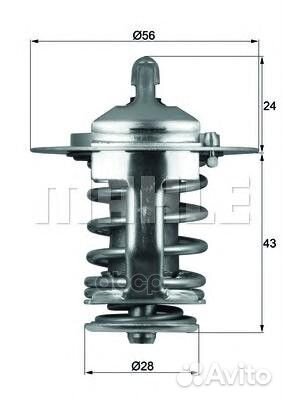 TX 70 82 термостат Mitsubishi Carisma 1.6-2.0