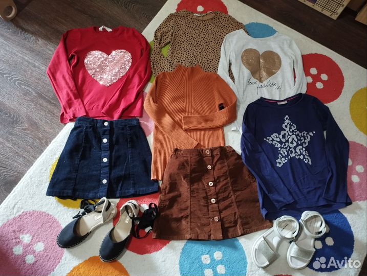 Вещи на девочку 140-146