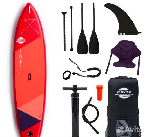 SUP Board adventum 10.4 Red