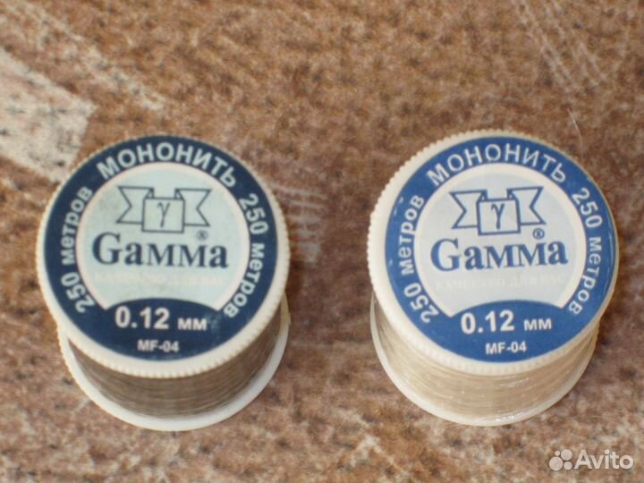 Мононить Гамма Диаметр 0,12 мм