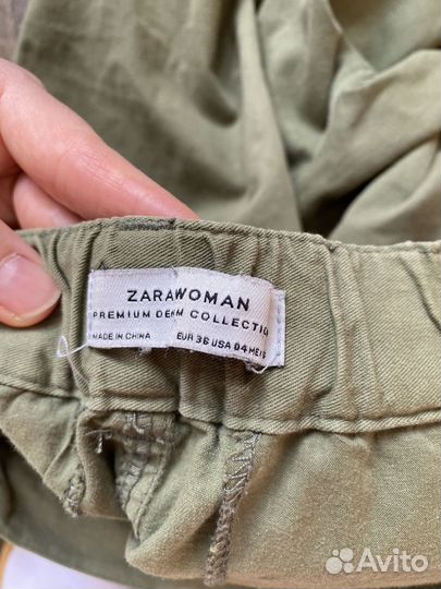 Чиносы zara колюты