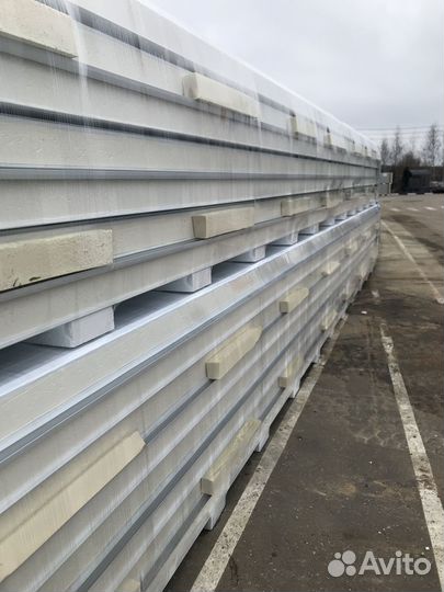 Сэндвич-панели с наполнителем Минвата или Пенополи