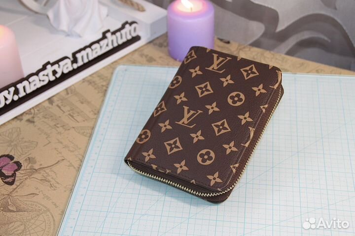 Обложка 3в1 на молнии Louis Vuitton (ручнаяработ