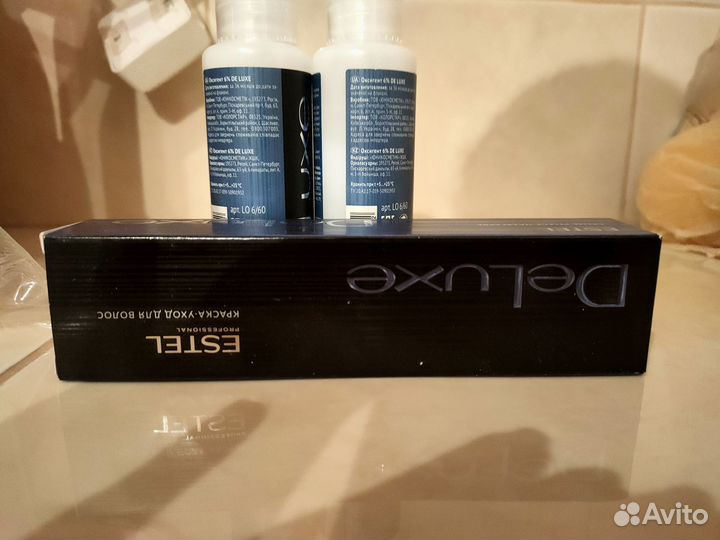 Краска для волос estel и оксигент 6