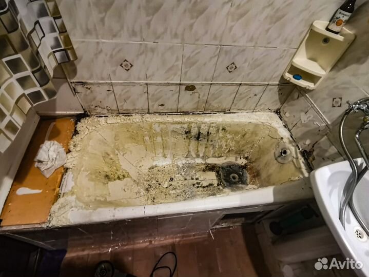 Реставрация ванн жидким акрилом Мытищи. За 2 часа