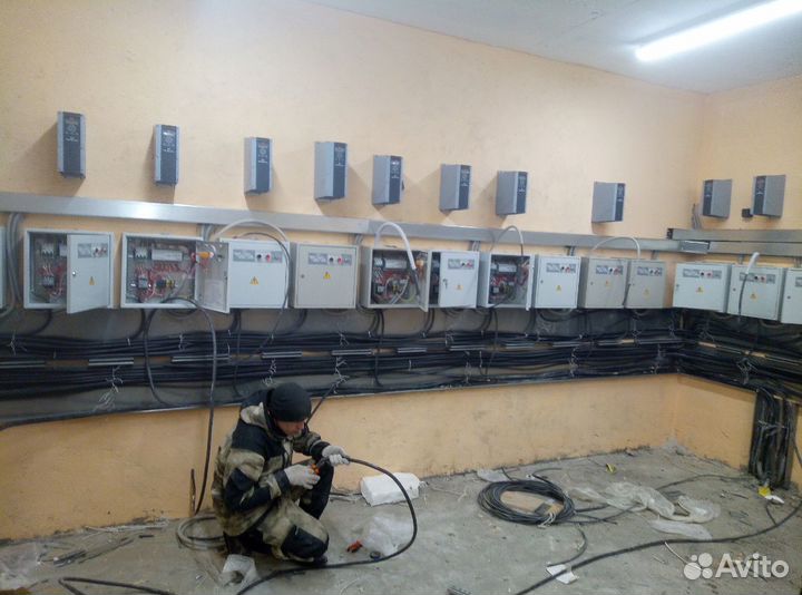 Электромонтажные работы под ключ