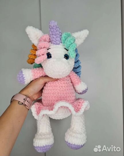 Единорог мягкая игрушка