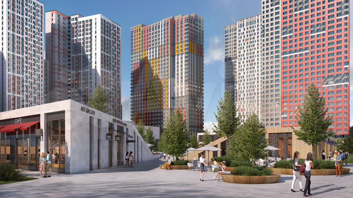 4-к. апартаменты, 90,3 м², 19/30 эт.