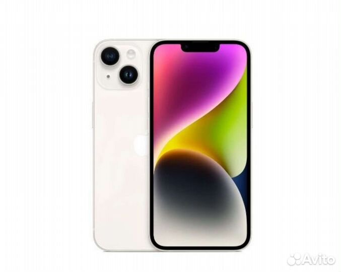 Новый Apple iPhone 14 Starlight 128gb 1nano+Esim