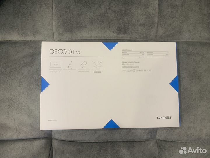 Графический планшет xp pen deco 01 v2