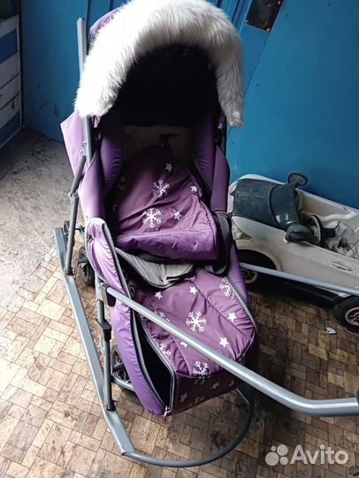 Санки коляска