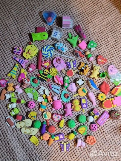 Коллекция ластиков