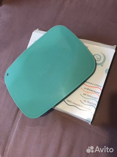 Силиконовая тарелка коврик для малыша