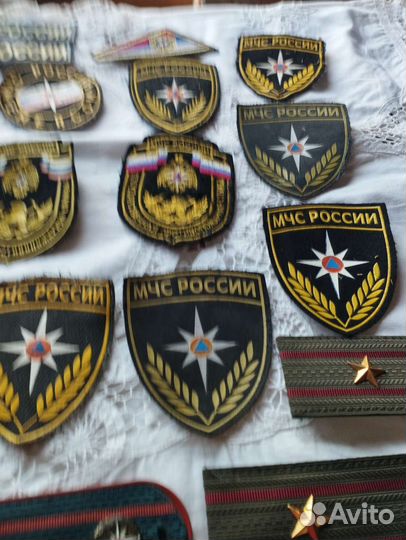 Нашивки шевроны мчс России