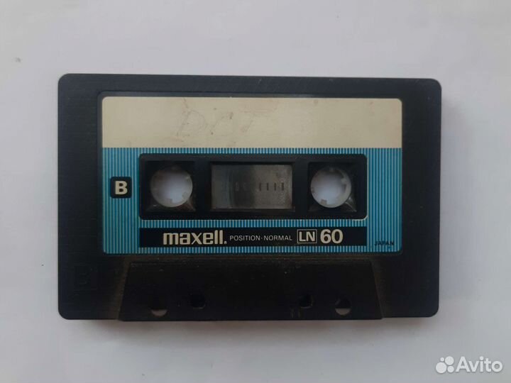 Аудиокассеты maxell ln 60 б.у. с записью