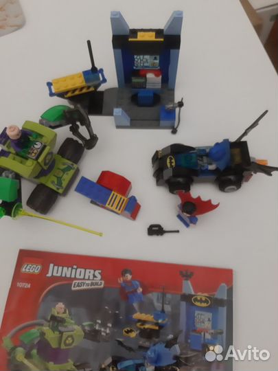 Lego 10724 juniors Бэтмен и Супермен