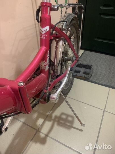 Велосипед stels pilot 1020 (6 скоростей), складной