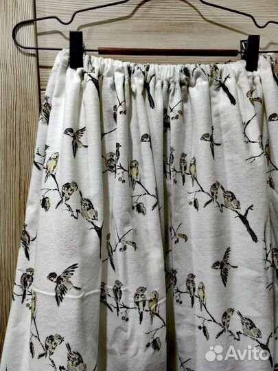 Юбка теплая из фланели