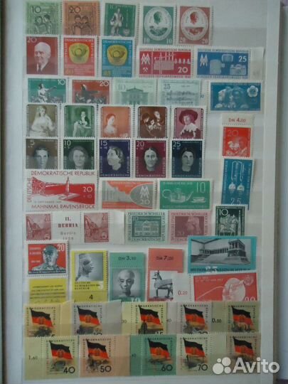 Марки середины 20 века