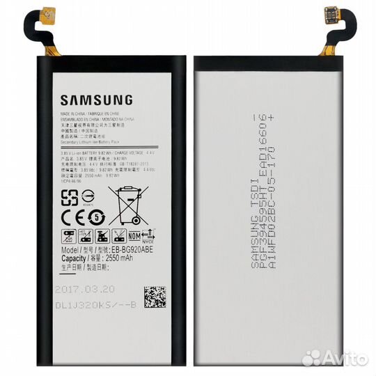 Замена батареи Samsung A62018