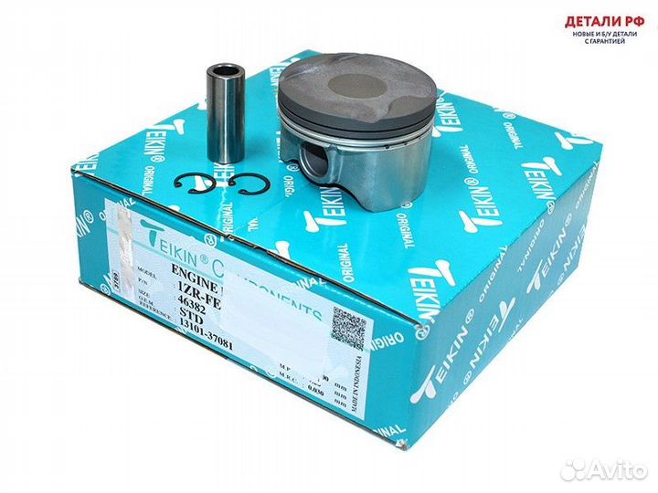 Поршни (к-т 4 шт) toyota corolla/auris 1ZR-FE 06- teikin 46382STD